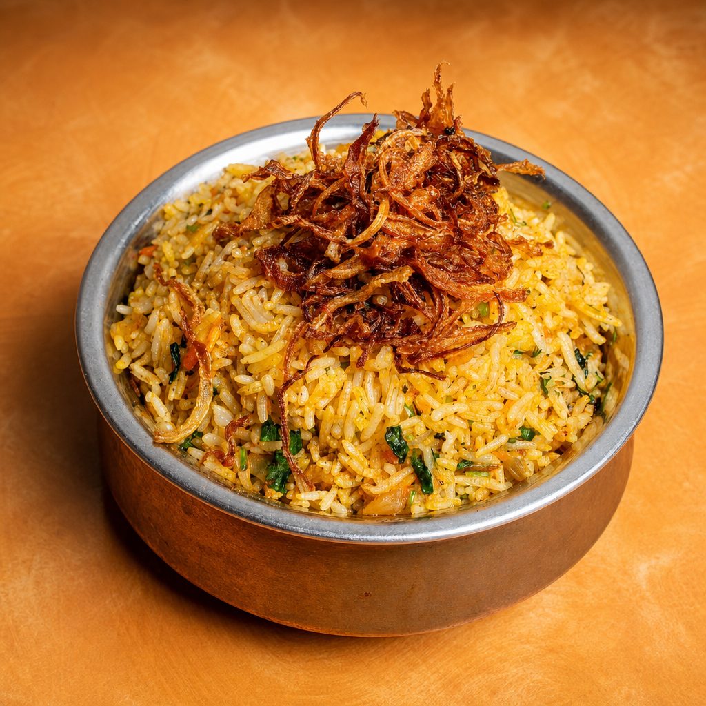 Chicken Tikka Biryani.